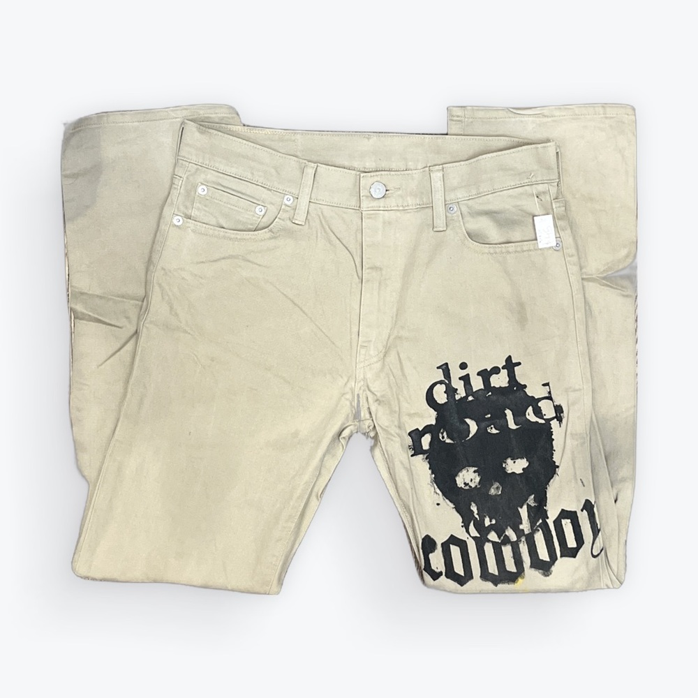 LEVI’S 513 JEANS WITH DESIGN